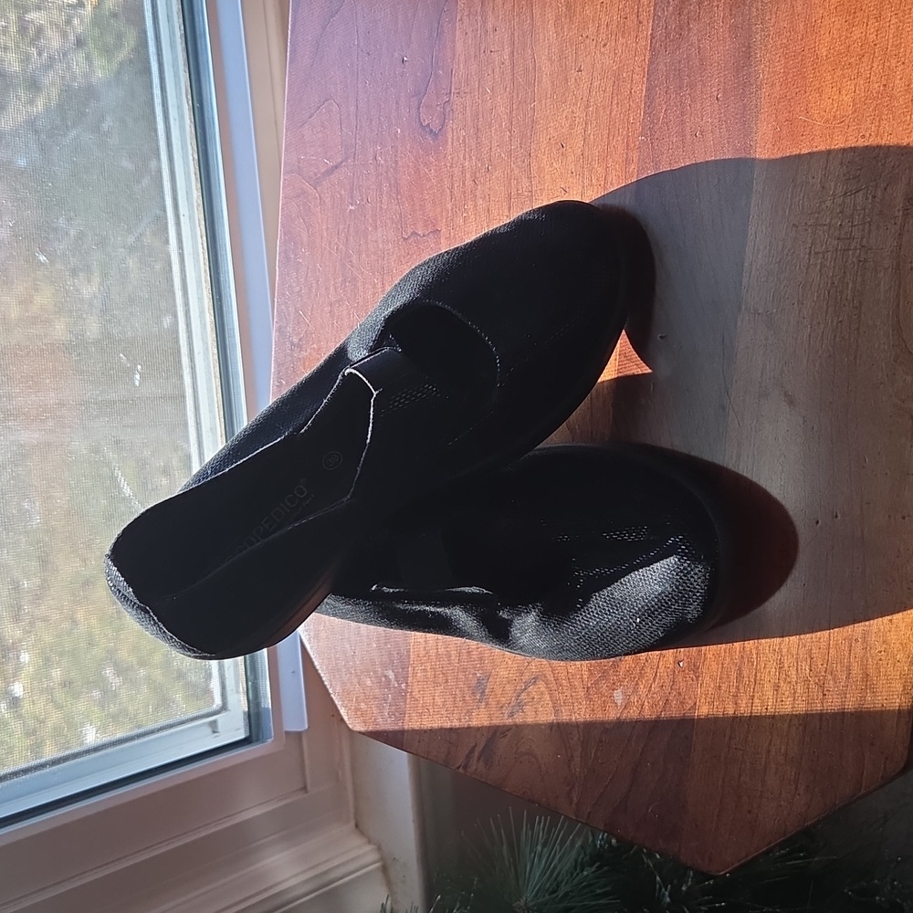 Arcopedico Black Slip On Mary Jane Comfort Shoes Size 39